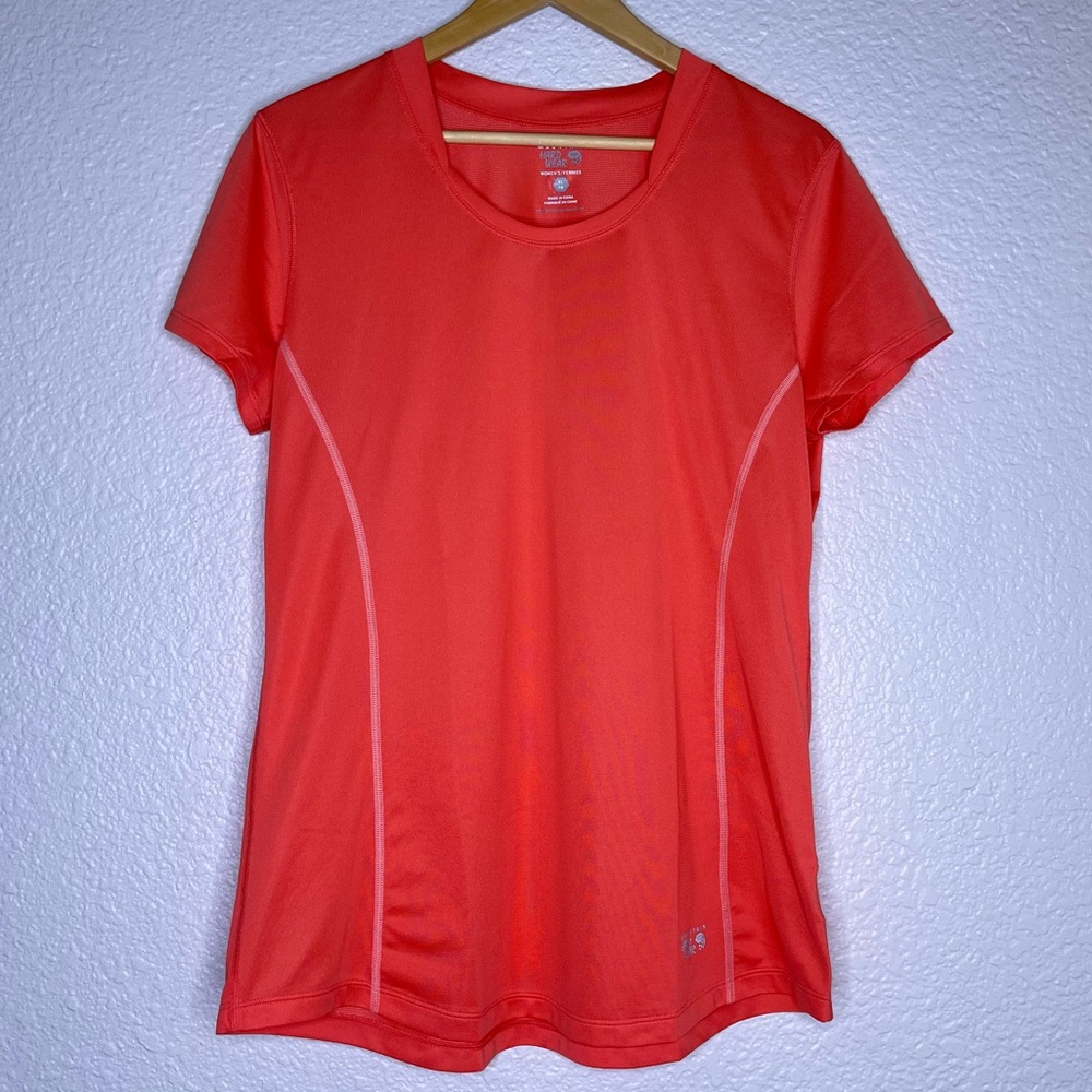 Mountain Hardwear Wicked Lite Short Sleeve Tee‎ in Coral Size XL